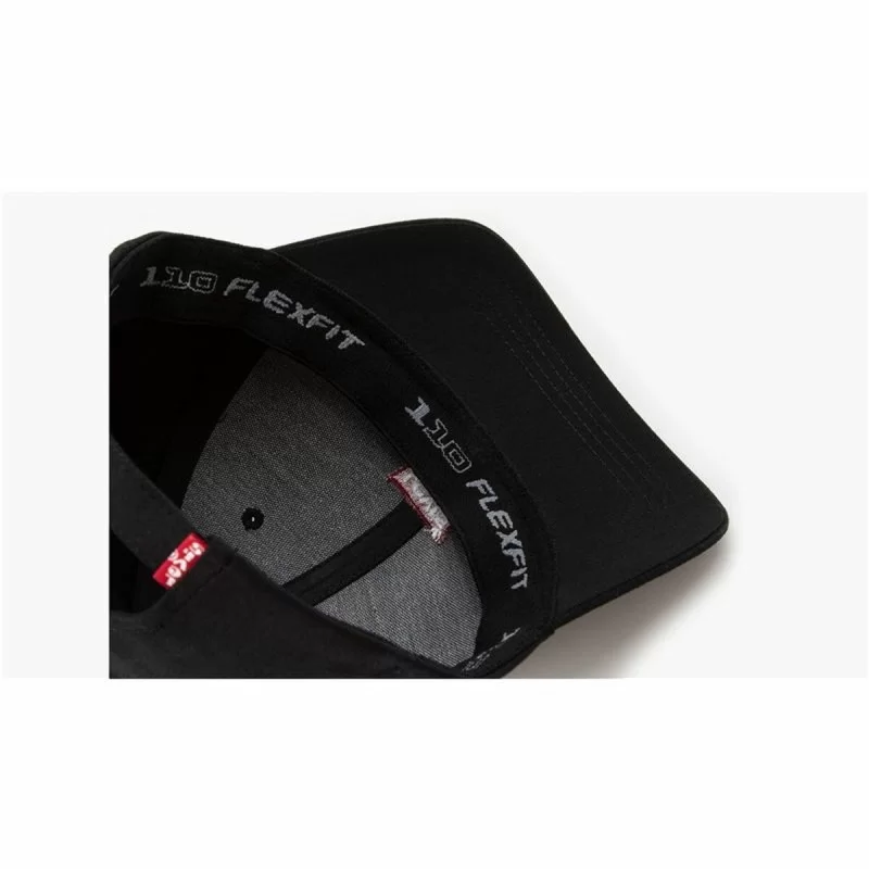 Sports Cap Levi's Housemark Flexfit Black One...