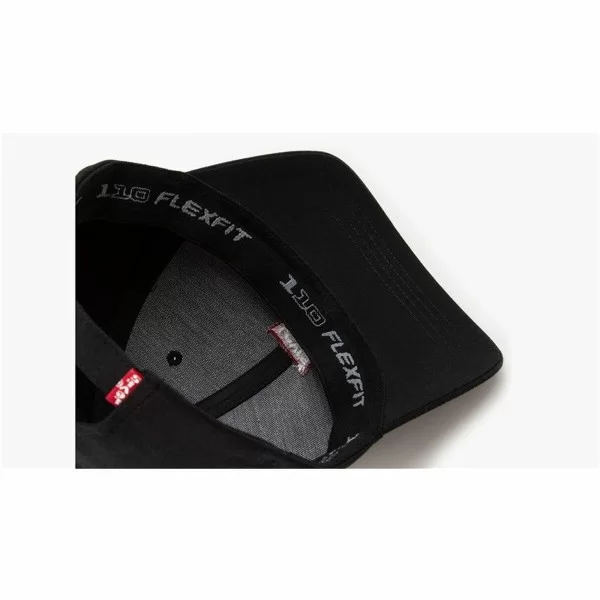 Sports Cap Levi's Housemark Flexfit Black One size