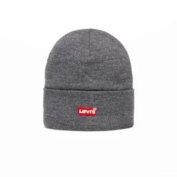 Sports Hat Levi's Batwing Embroidered Beanie Dark grey...