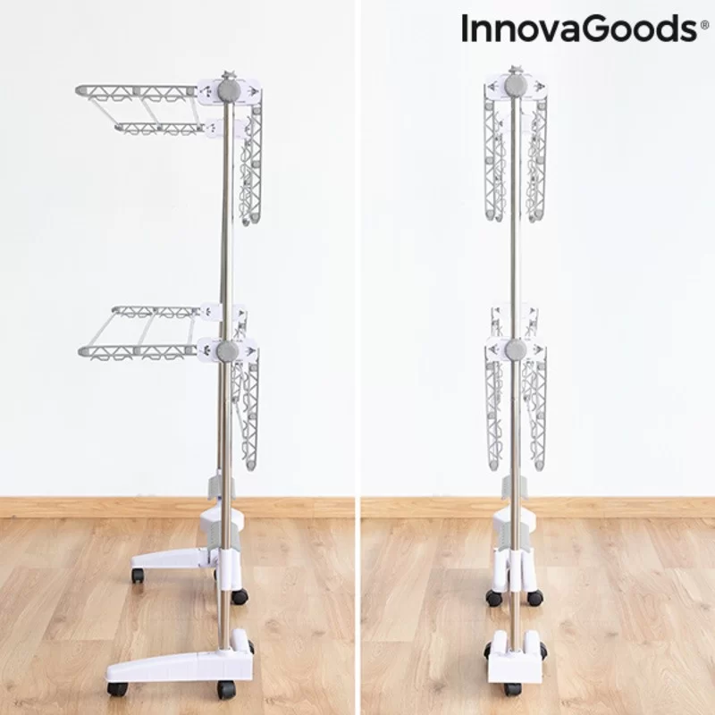 Folding Electric Drying Rack with Air Flow...