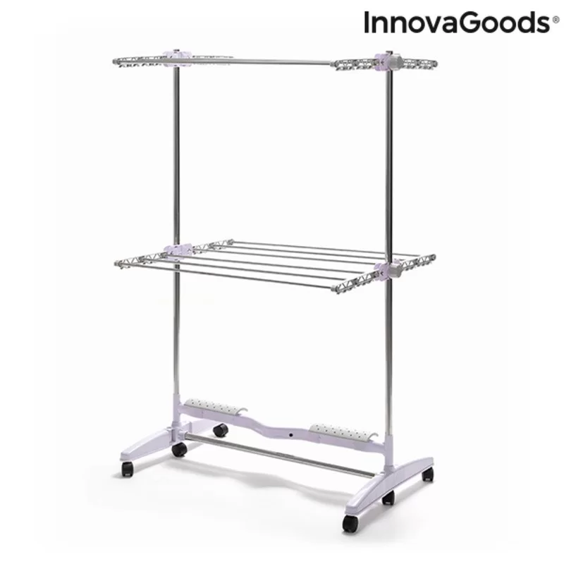 Folding Electric Drying Rack with Air Flow...