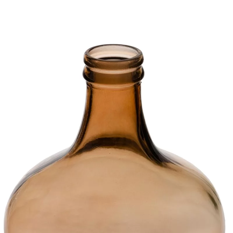 Decorative container recycled glass Caramel 27...