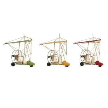 Decorative Figure DKD Home Decor Yellow Red Green Vintage...