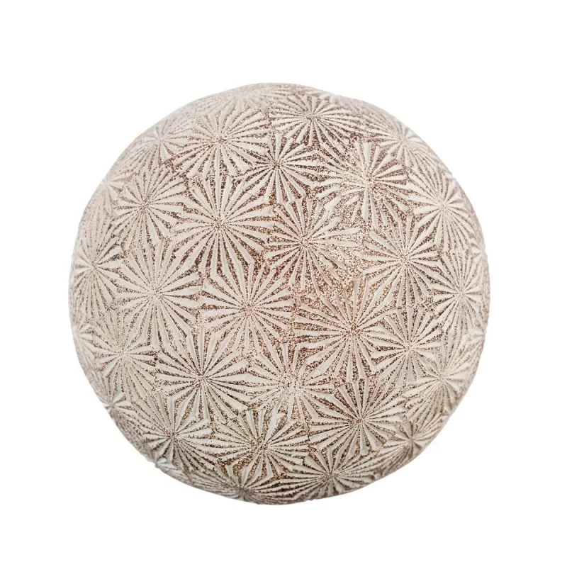 Balls Decoration Brown 10 x 10 x 10 cm (8 Units)