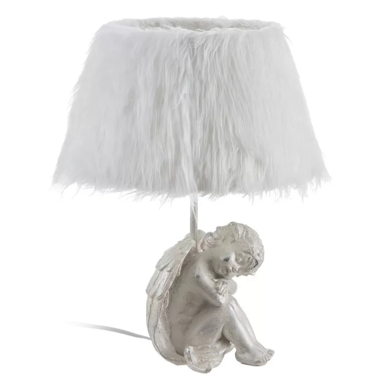 Desk lamp White Polycarbonate Polyresin 60 W...