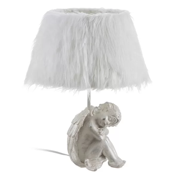 Desk lamp White Polycarbonate Polyresin 60 W 220 V 240 V 220-240 V 30,5 x 30,5 x 41,5 cm