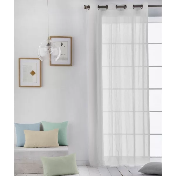 Curtain Naturals White 200 x 260 cm