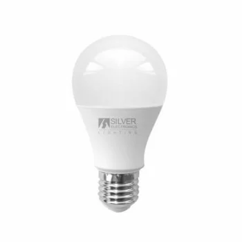 Spherical LED Light Bulb Silver Electronics ECO E27 15W...