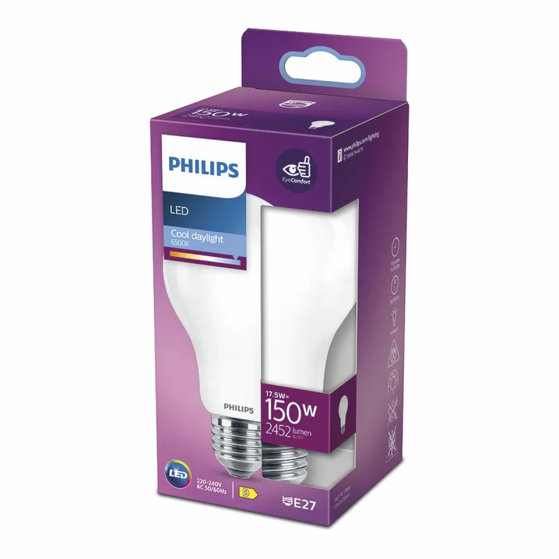 LED lamp Philips D 150 W 17,5 W E27 2452 lm 7,5...