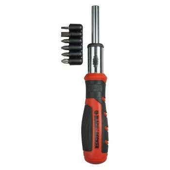 Bit set with screwdriver Black & Decker BDHT0-62129 6 Pieces 2