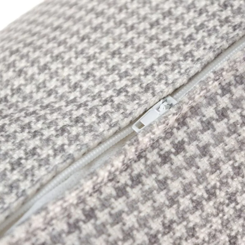 Cushion Polyester Light grey 45 x 30 cm...