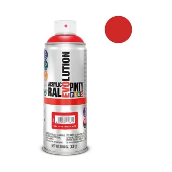 Spray paint Pintyplus Evolution RAL 3020 400 ml Traffic Red 2