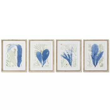 Painting Home ESPRIT Mediterranean 35 x 2,5 x 45 cm (4...