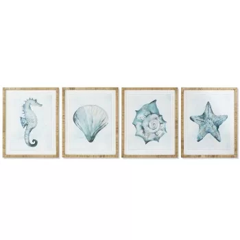 Painting Home ESPRIT Mediterranean Snail 55 x 2,5 x 70 cm...
