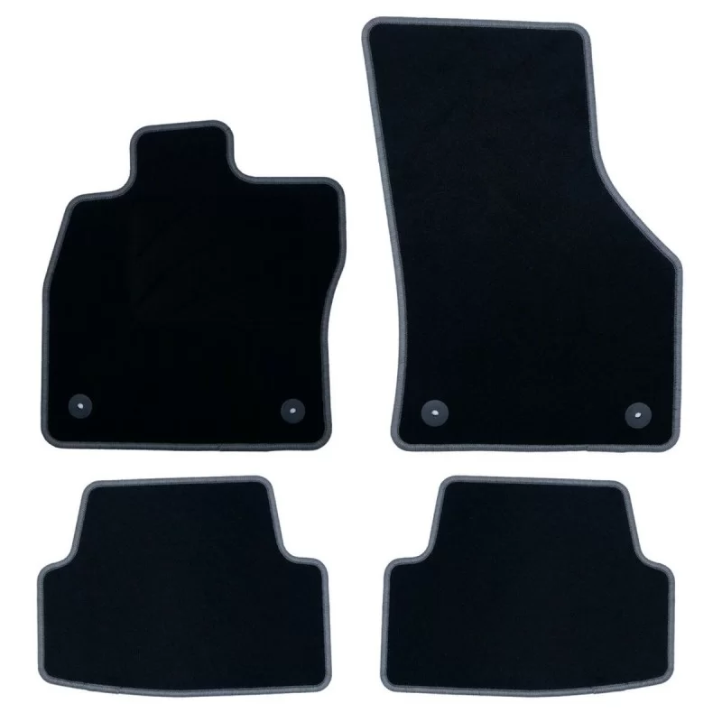 Car Floor Mat OCC Motorsport OCCVW0022GD Dark grey Grey