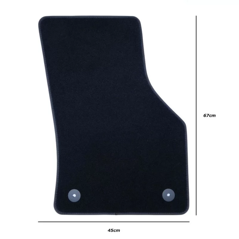 Car Floor Mat OCC Motorsport OCCVW0022GD Dark...
