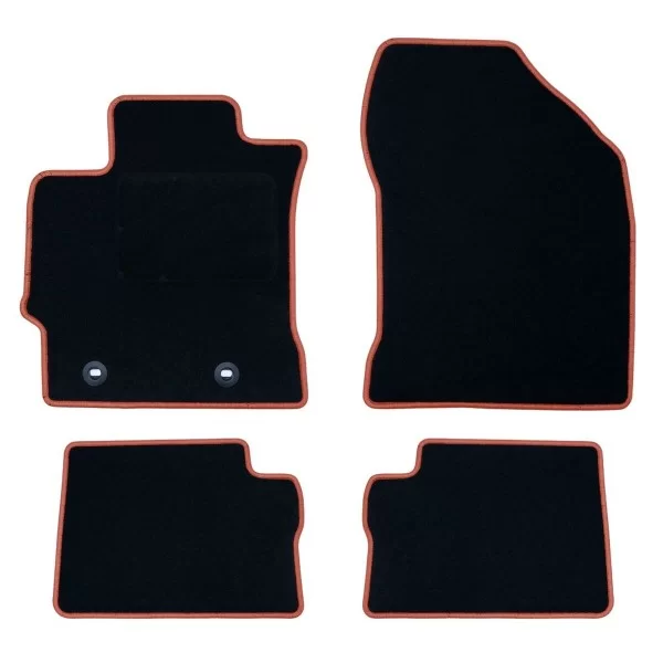 Car Floor Mat OCC Motorsport OCCTY0002YE Orange Yellow