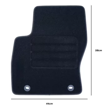 Car Floor Mat OCC Motorsport OCCFD0018YE Orange 2