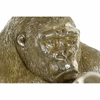 Decorative Figure DKD Home Decor Golden Resin Gorilla (33... 2