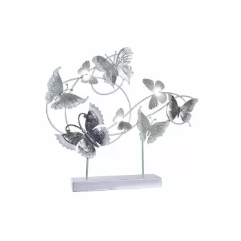 Decorative Figure DKD Home Decor Grey Metal (61 x 8.3 x...