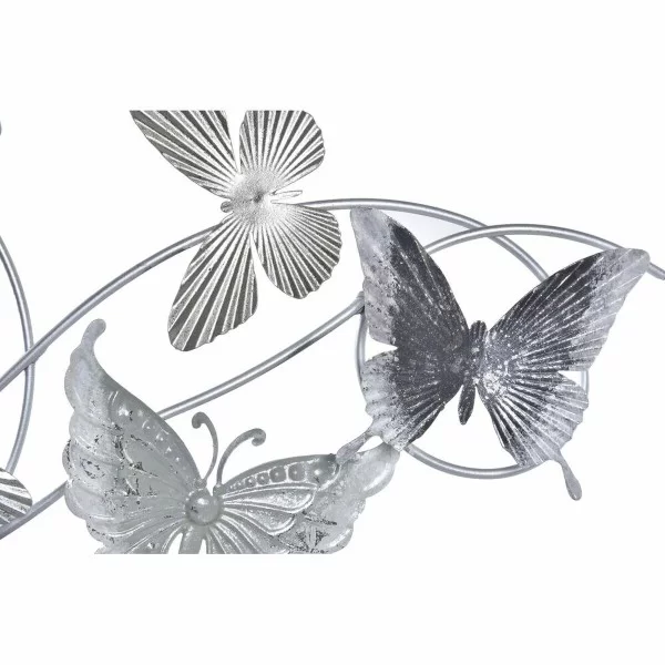 Decorative Figure DKD Home Decor Grey Metal (61 x 8.3 x 54 cm)