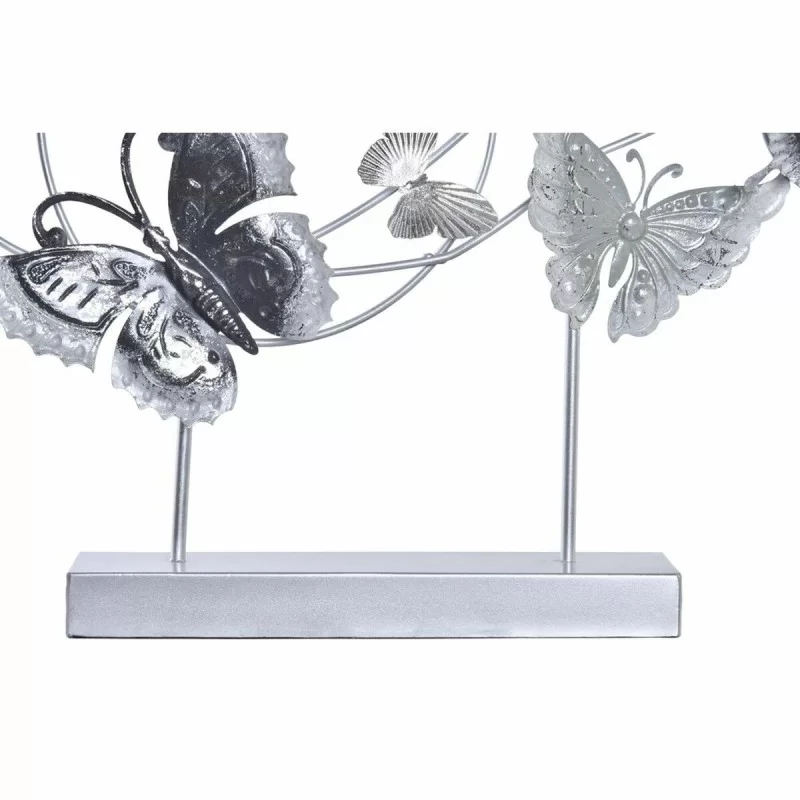 Decorative Figure DKD Home Decor Grey Metal (61...