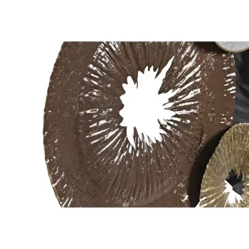 Wall Decoration DKD Home Decor Grey Golden Metal White... 2