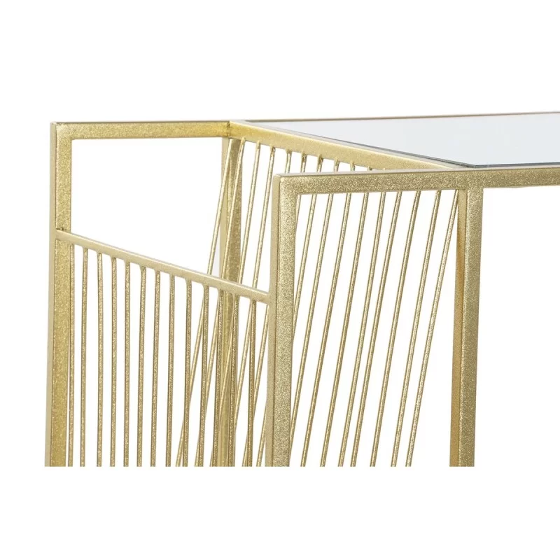 Magazine rack DKD Home Decor Mirror Golden...