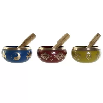 Decorative Figure DKD Home Decor Tibetan Bowls 13 x 13 x...