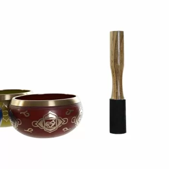 Decorative Figure DKD Home Decor Tibetan Bowls 13 x 13 x... 2