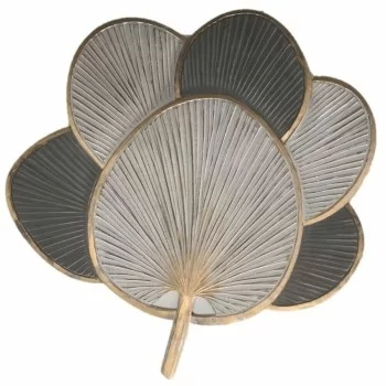 Wall Decoration DKD Home Decor White Grey Golden 121 x 2...