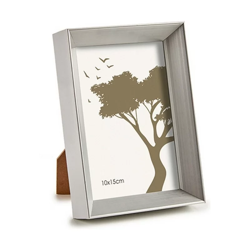 Photo frame 12,5 x 17,3 x 3,5 cm Silver Plastic...