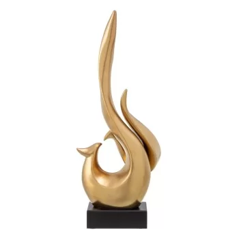 Decorative Figure 16 x 9 x 43 cm Golden 2