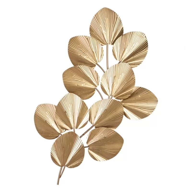 Wall Decoration 67,5 x 5 x 113 cm Golden Metal
