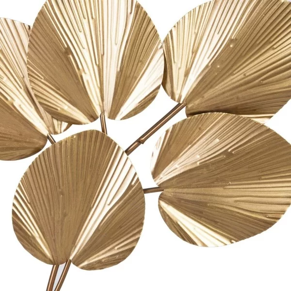 Wall Decoration 67,5 x 5 x 113 cm Golden Metal