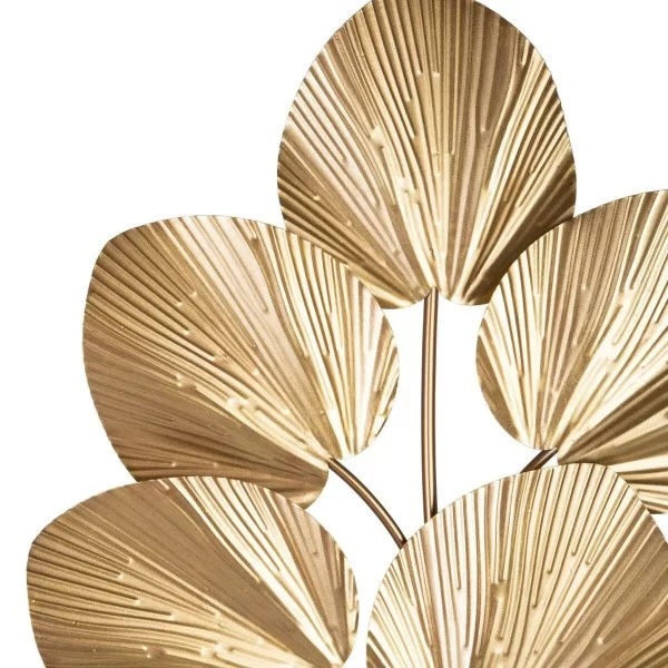 Wall Decoration 67,5 x 5 x 113 cm Golden Metal