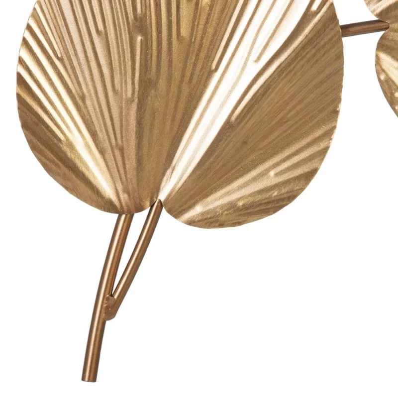 Wall Decoration 67,5 x 5 x 113 cm Golden Metal