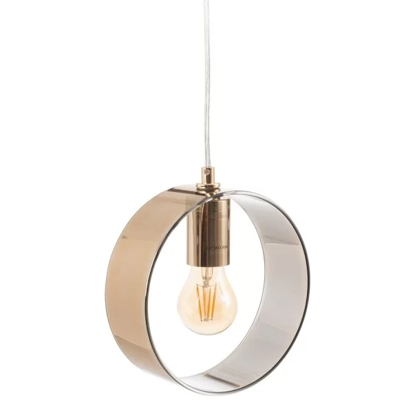 Ceiling Light Crystal Golden Metal Ø 20 cm 20 x 20 x 15 cm