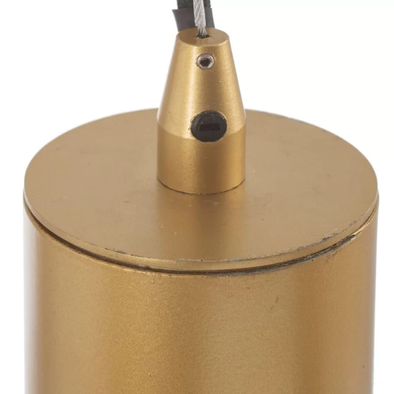 Ceiling Light 22 x 22 x 120 cm Crystal Golden...