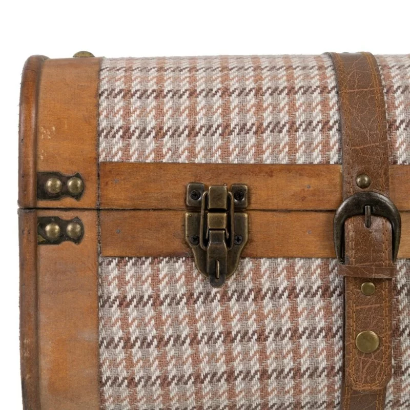 Set of Chests 80 x 41,5 x 25 cm Synthetic...