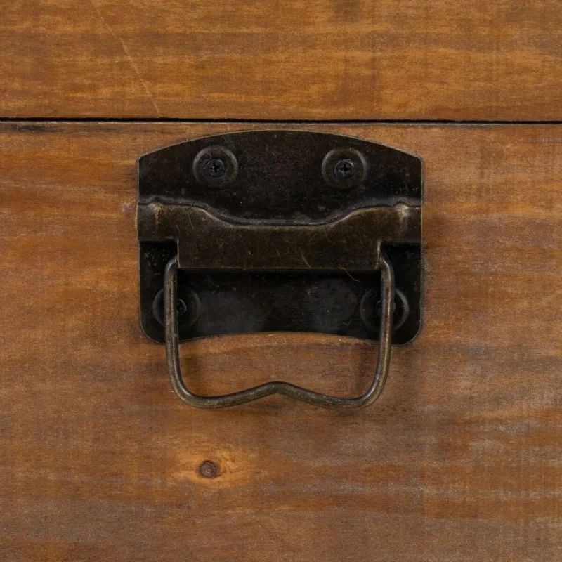 Set of Chests 80 x 41,5 x 25 cm Synthetic...