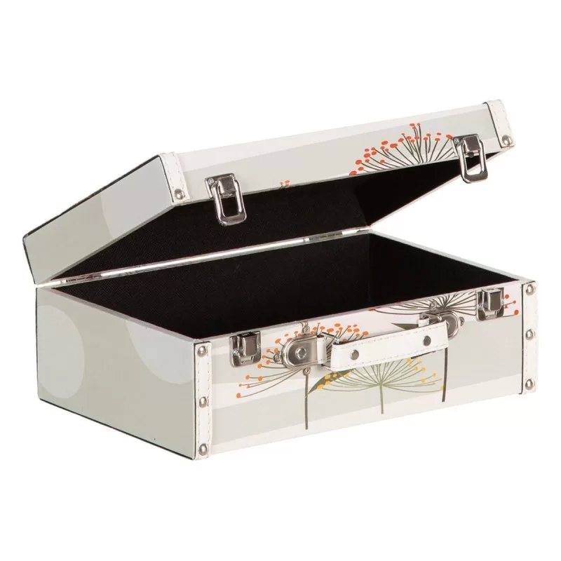 Set of Chests 34,5 x 24,5 x 14 cm Flowers...