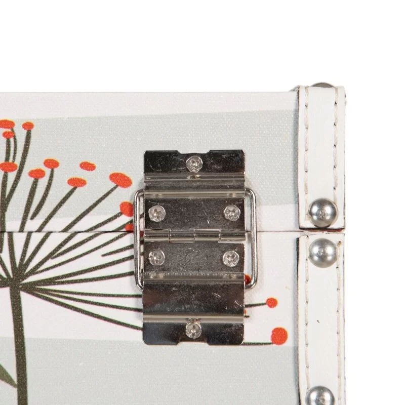 Set of Chests 34,5 x 24,5 x 14 cm Flowers...