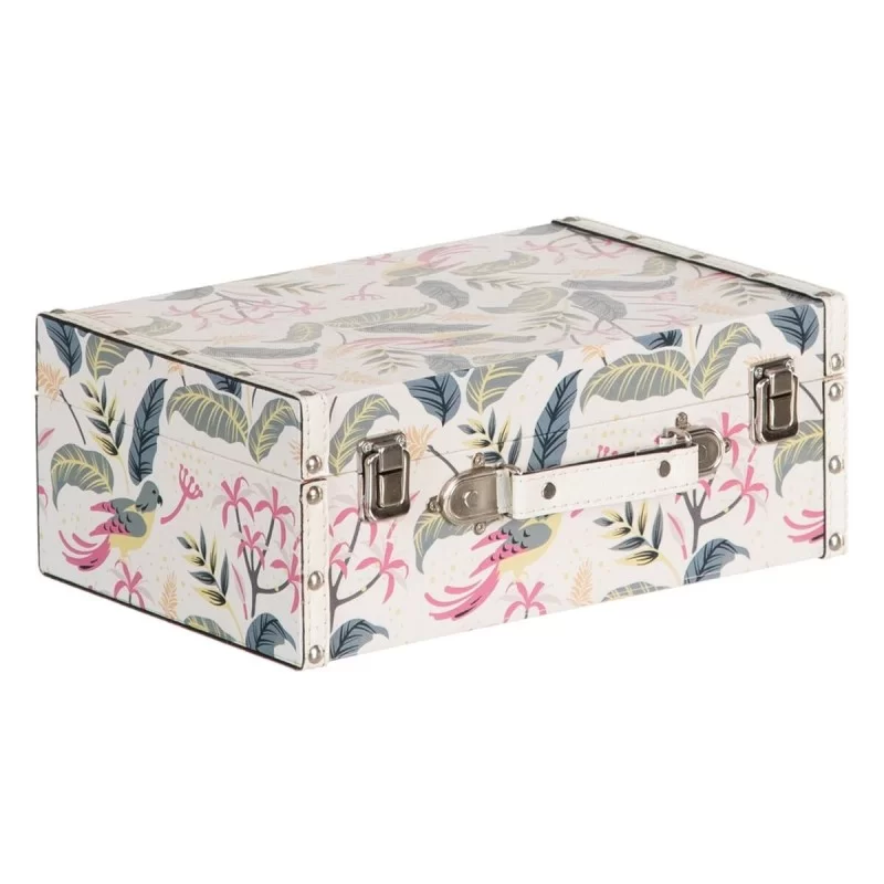 Set of Chests 34,5 x 24,5 x 14 cm Canvas DMF (2...