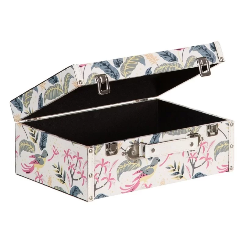 Set of Chests 34,5 x 24,5 x 14 cm Canvas DMF (2...