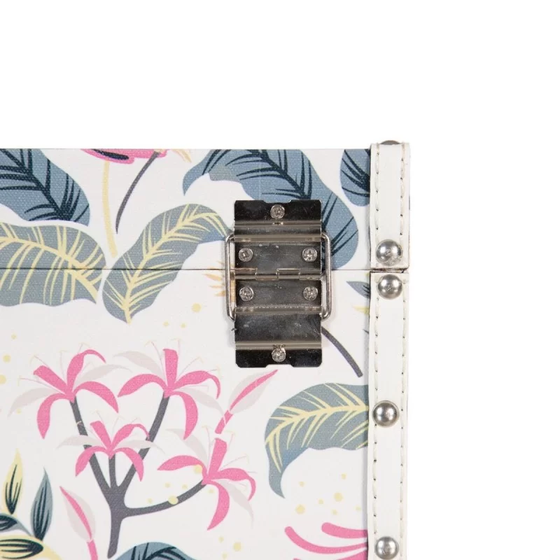 Set of Chests 34,5 x 24,5 x 14 cm Canvas DMF (2...