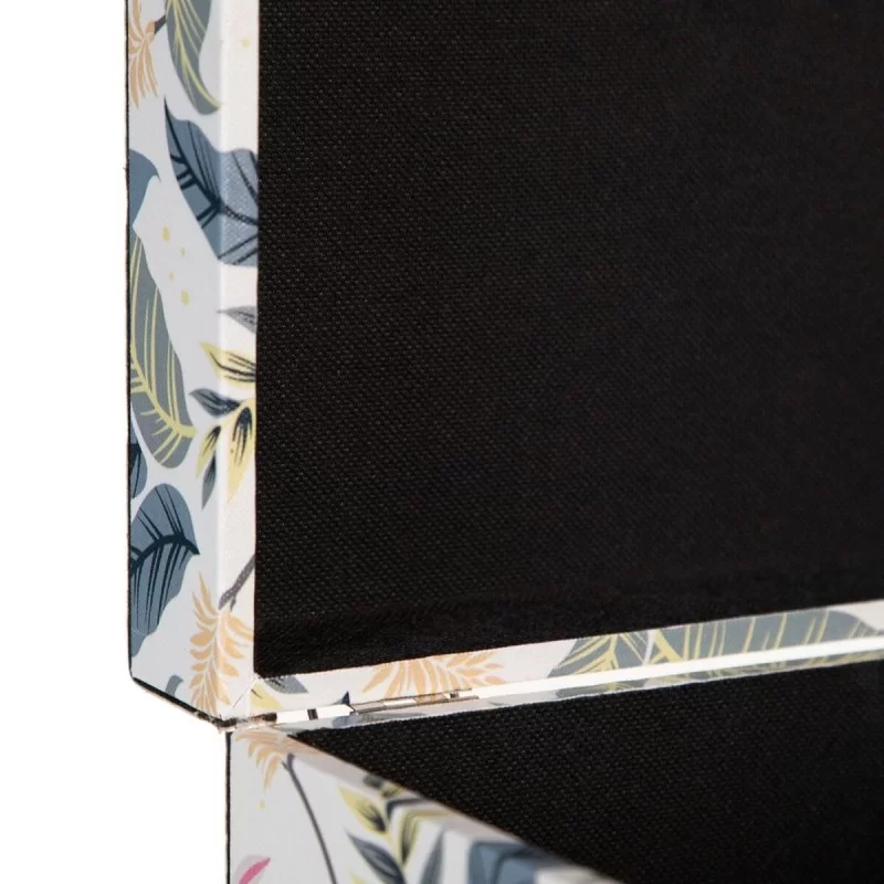 Set of Chests 34,5 x 24,5 x 14 cm Canvas DMF (2...