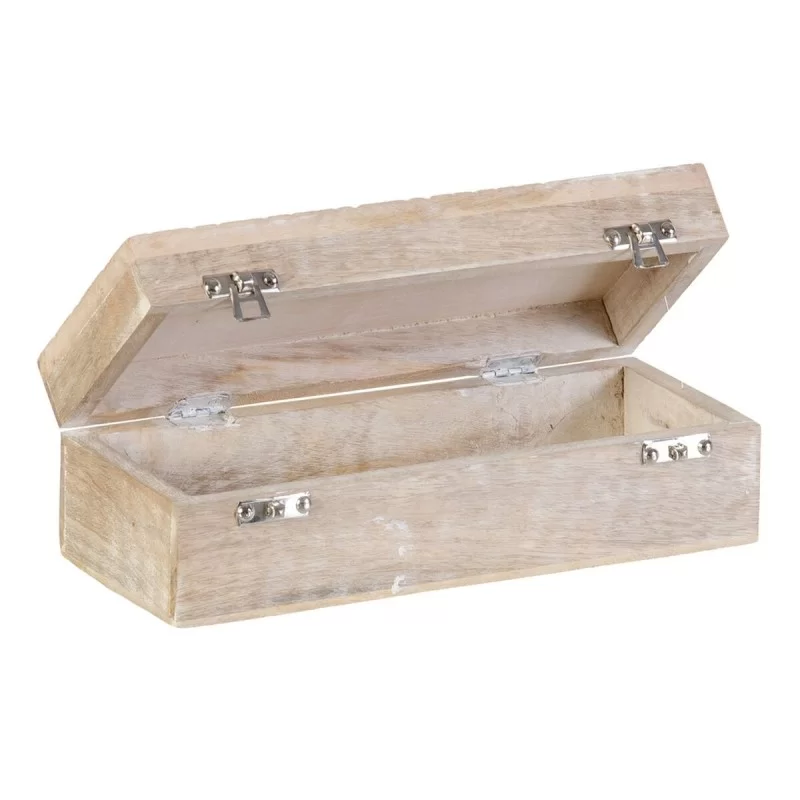 Decorative box 26,6 x 11 x 8,5 cm Mango wood (2...