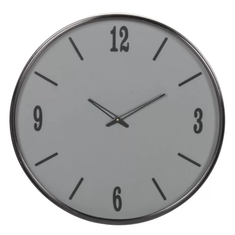 Wall Clock 51 x 5 x 51 cm Crystal Blue Steel