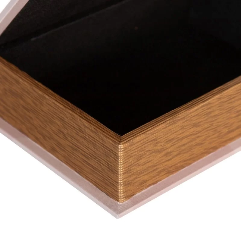 Decorative box Canvas 24 x 18 x 6 cm DMF (2...